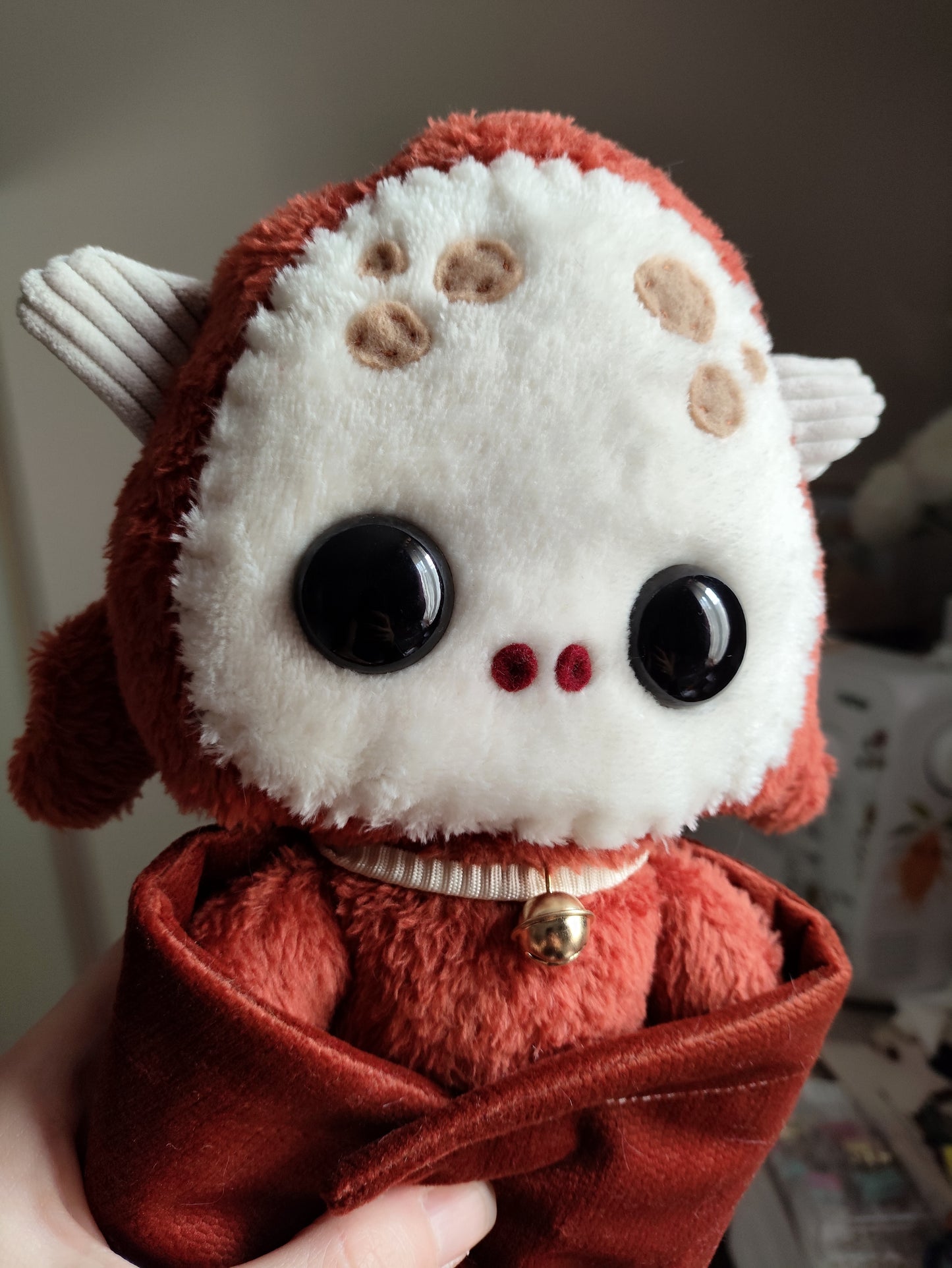 ROUILLE - OOAK dragon plushie