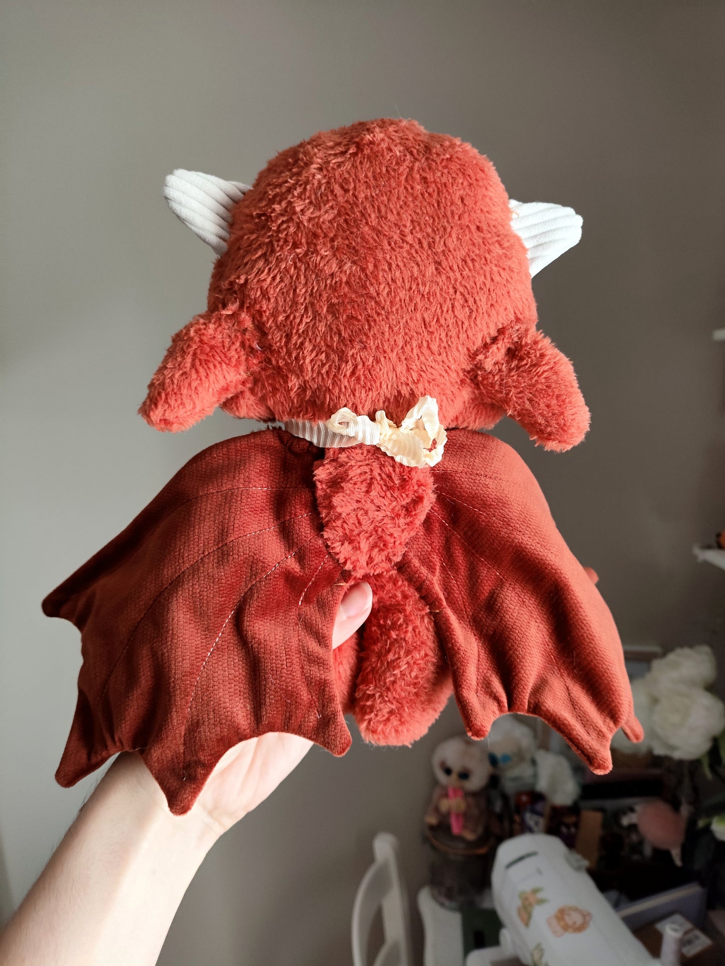 ROUILLE - OOAK dragon plushie