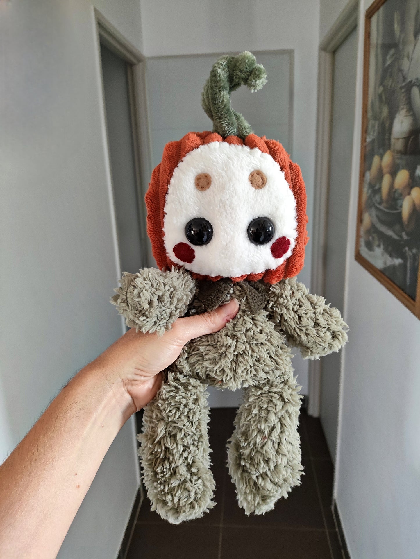 JACK - Sitting Pumpkin plushie