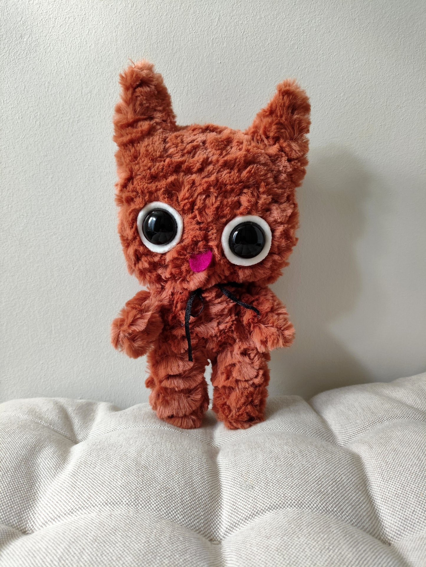 CHEETO - Original Unique piece - Handmade textile sculpture