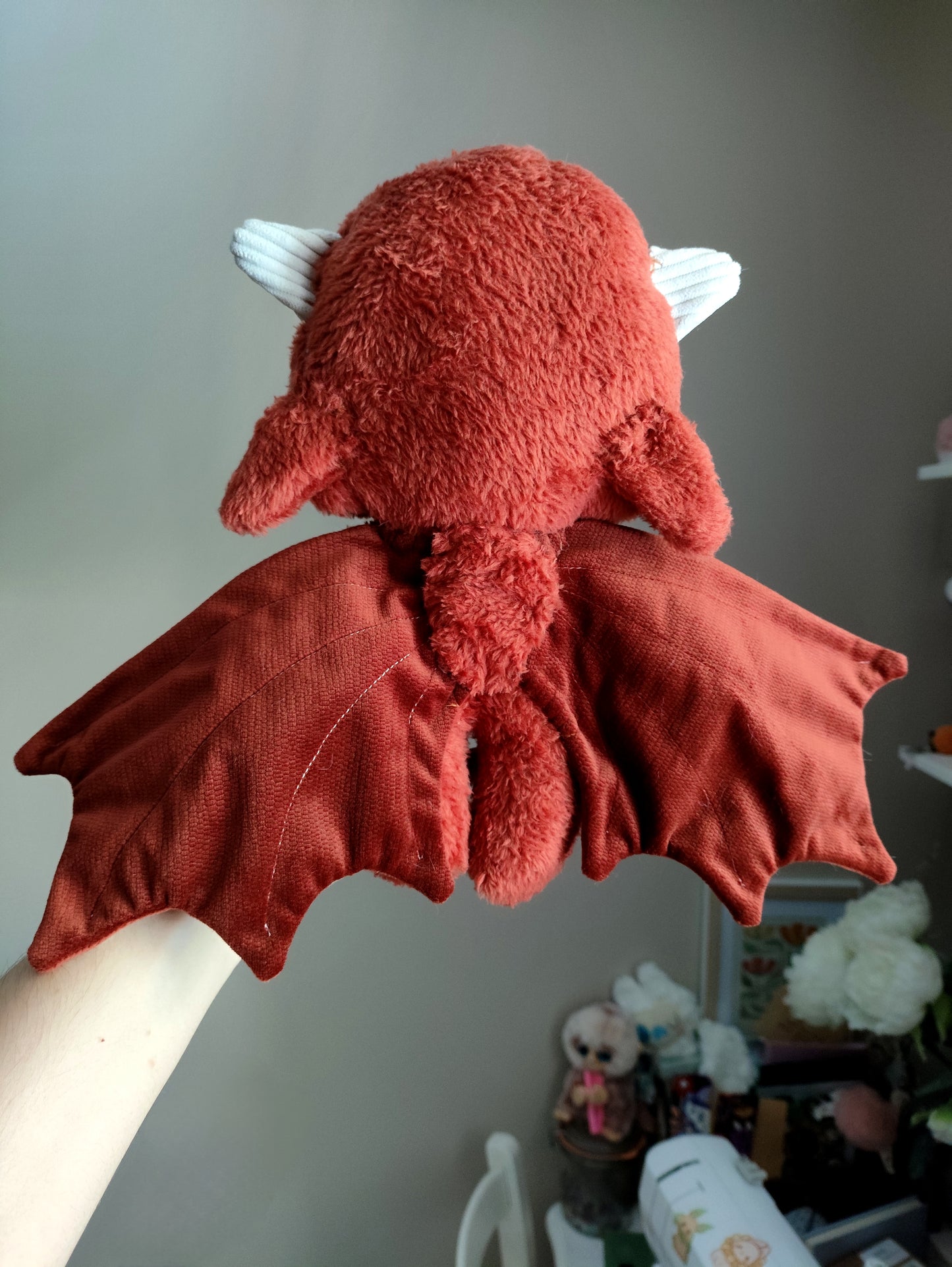 ROUILLE - OOAK dragon plushie