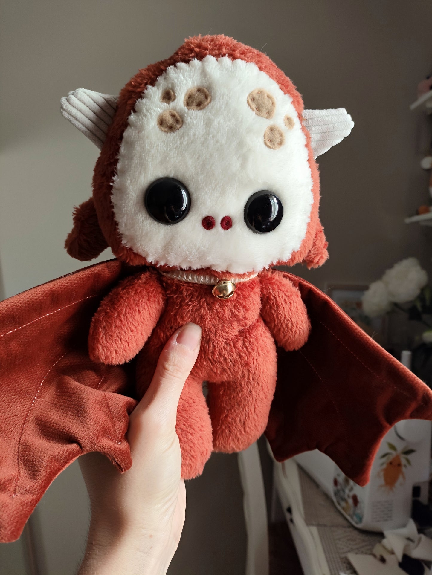 ROUILLE - OOAK dragon plushie