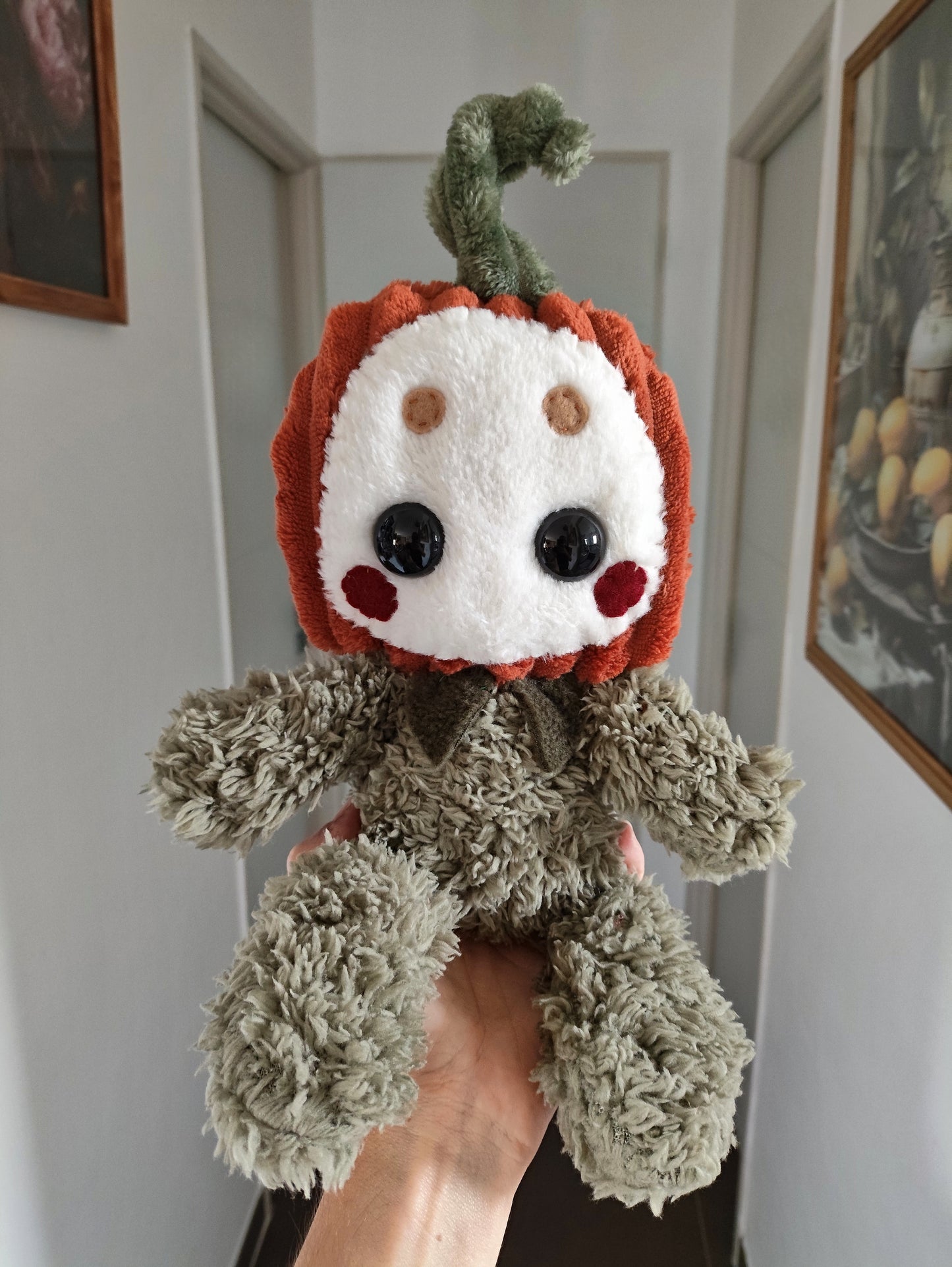 JACK - Sitting Pumpkin plushie