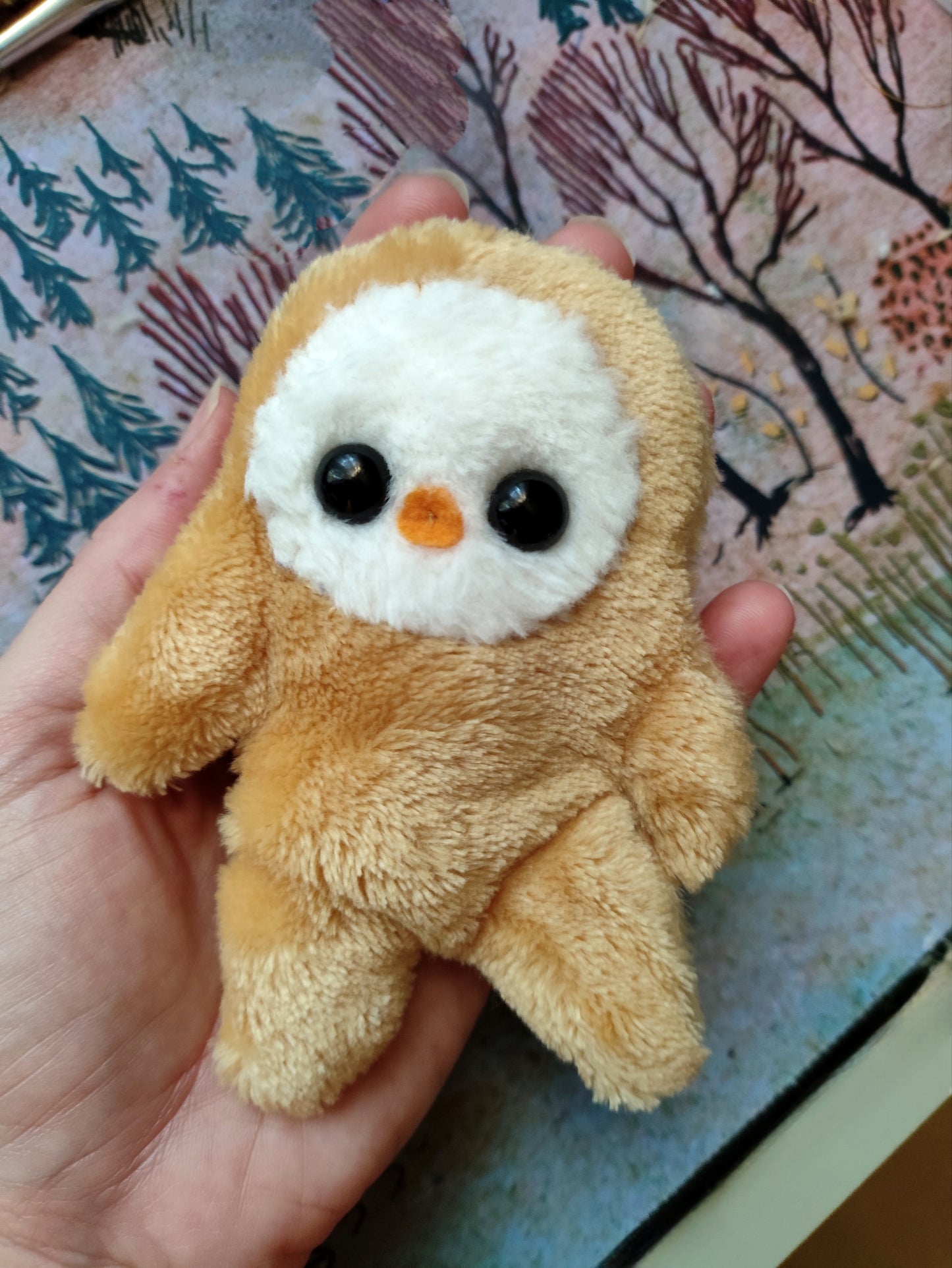 Maizy-Piou ~ Original Unique Art piece ~ Handmade textile sculpture