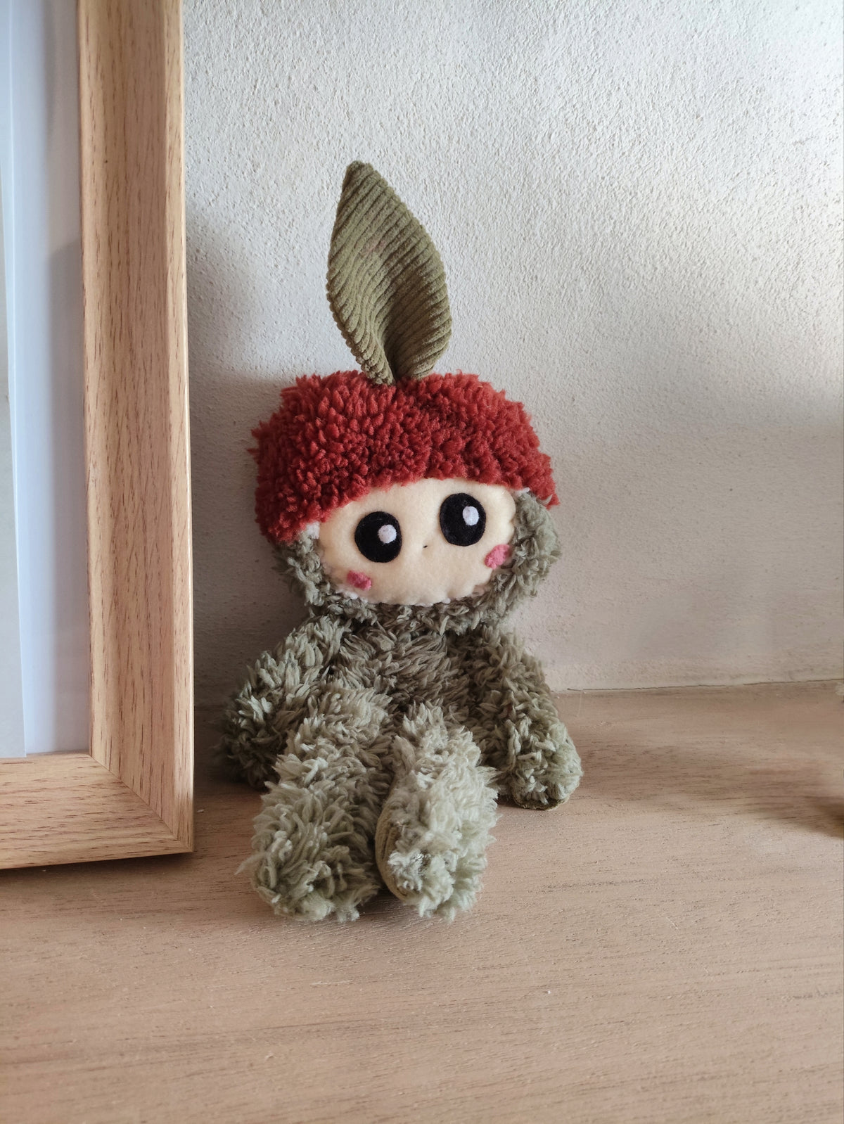 🍁 🌱 🌰 𝕸𝖔𝖘𝖘  - (Original handmade art textile sculpture)