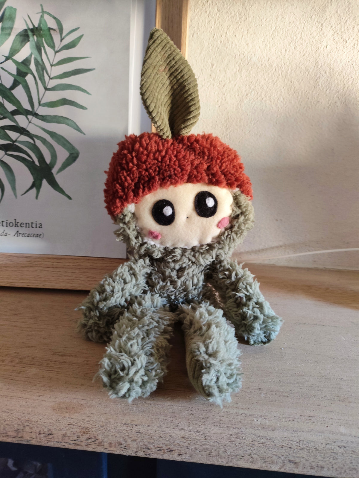 🍁 🌱 🌰 𝕸𝖔𝖘𝖘  - (Original handmade art textile sculpture)
