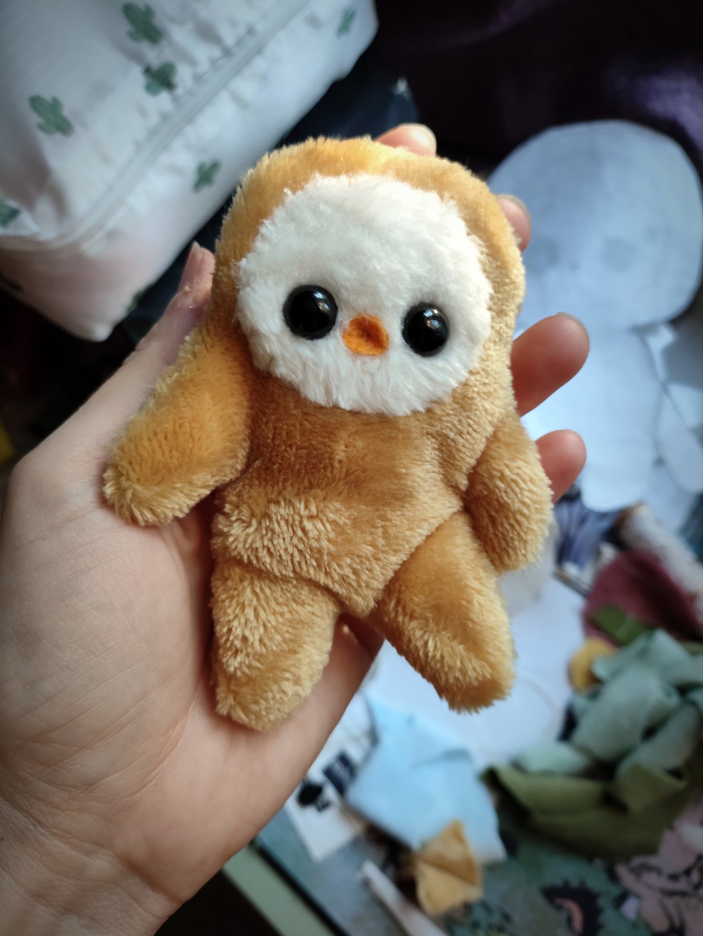 Maizy-Piou ~ Original Unique Art piece ~ Handmade textile sculpture