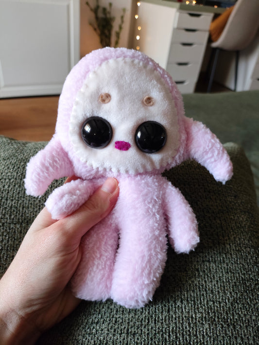 MOCHI - Original Unique Art piece - Handmade textile sculpture