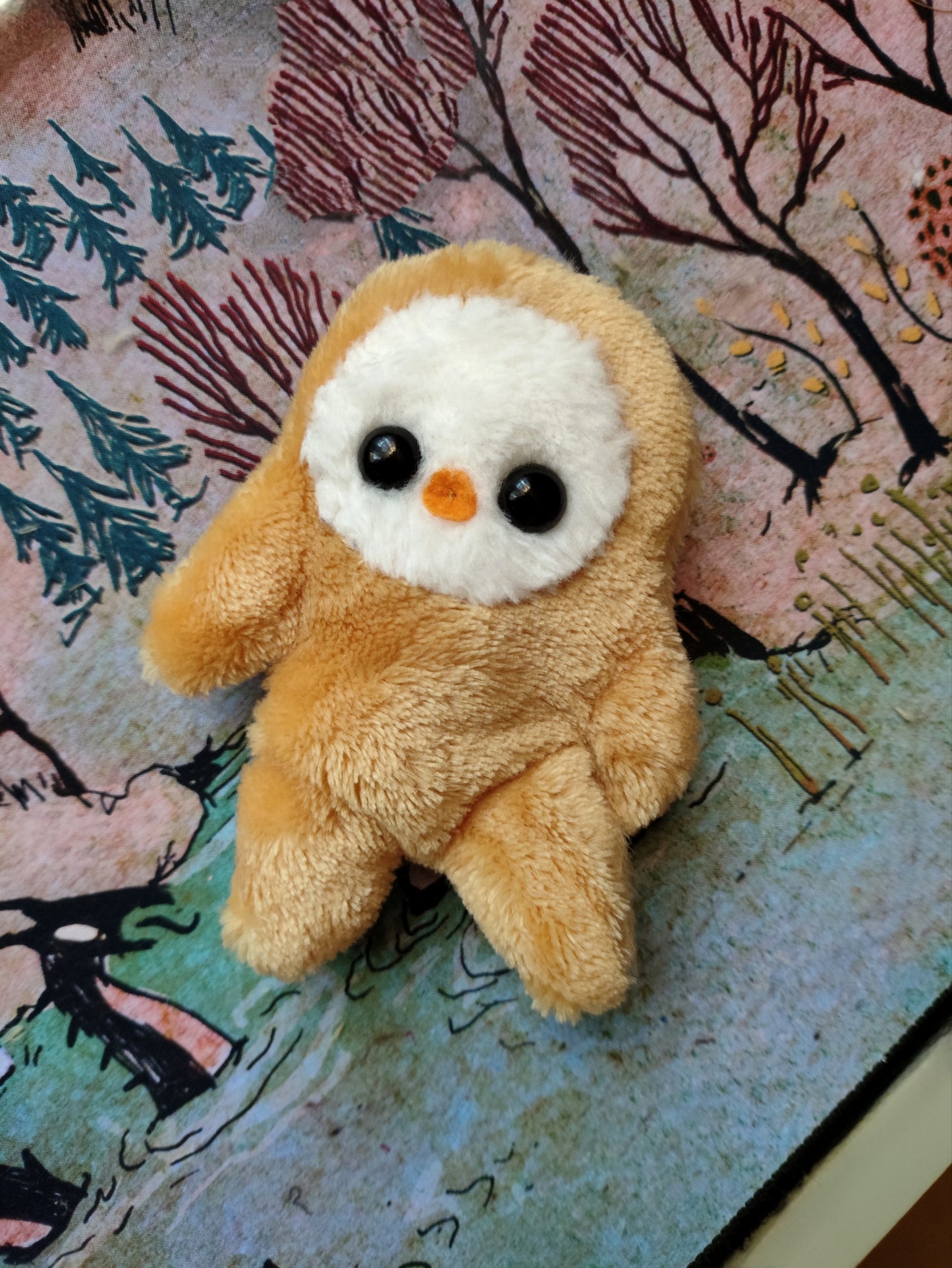 Maizy-Piou ~ Original Unique Art piece ~ Handmade textile sculpture